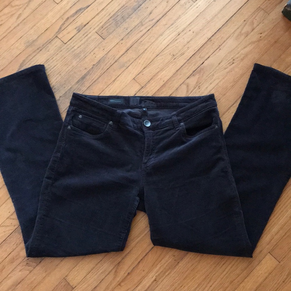 Kut from the Kloth Farrah Baby Bootcut corduroys.